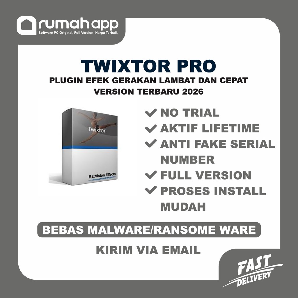 Twixtor Pro 8 Full Version Original Lifetime | For AE & Davinci (WIN & MAC)