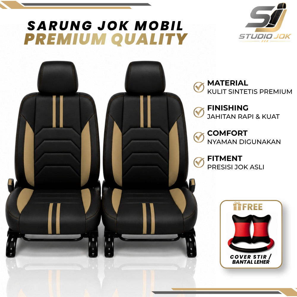 Sarung Jok Mobil 3 Baris Avanza Xenia Caly Sigra Mobilio Livina Bahan Force / MTX