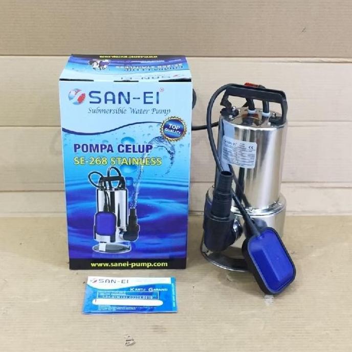 POMPA CELUP STAINLESS 250 WATT SANEI SE 265 POMPA CELUP AIR KOTOR STAINLESS PROMO