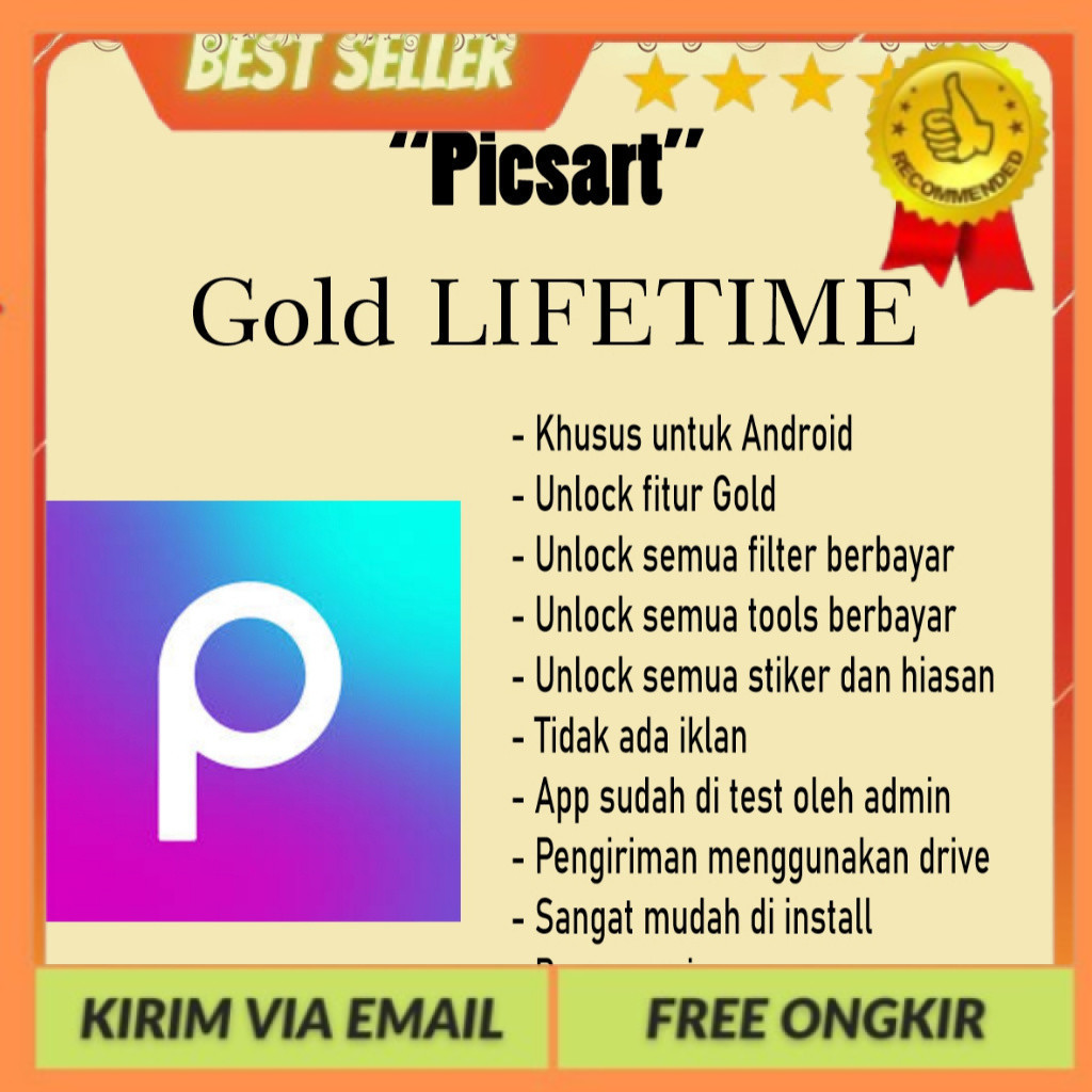 picsart v27.2.3 GOLD lifetime aplikasi edit foto dengan hiasan dan stiker APP ANDROID88 APP ANDROID8