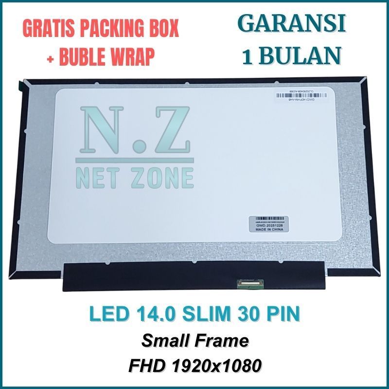 LED LCD LAPTOP ASUS Vivobook A409FJ A409UA A409UJ A409JA A409JB (14.0 INCH 30PIN) FULL HD -NZONE