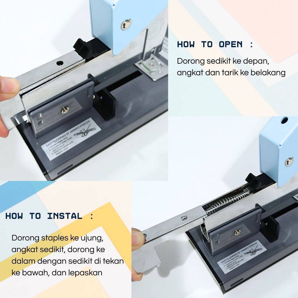 ADA Stapler Jilid Besar CHDS-2324 COMBO / Heavy Duty Stapler 23S24 / Hekter Jilid Besar / Alat Stapl
