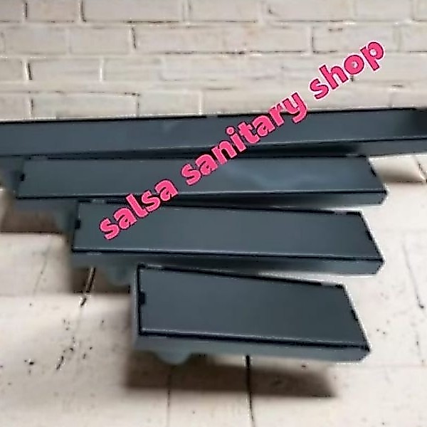 smart Floor drain stainless lobang pembuangan dipinggir samping hitam/Floor drain 20,30,40,60,80,100