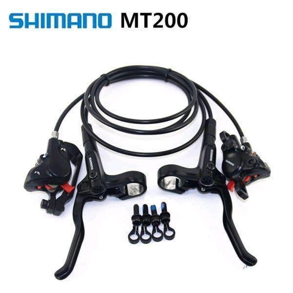 Hydraulic Disc Brake Shimano BL-MT200 BrakeSet hydraulic Kanan Kiri  MT 200 Break set rem Hydrolik M