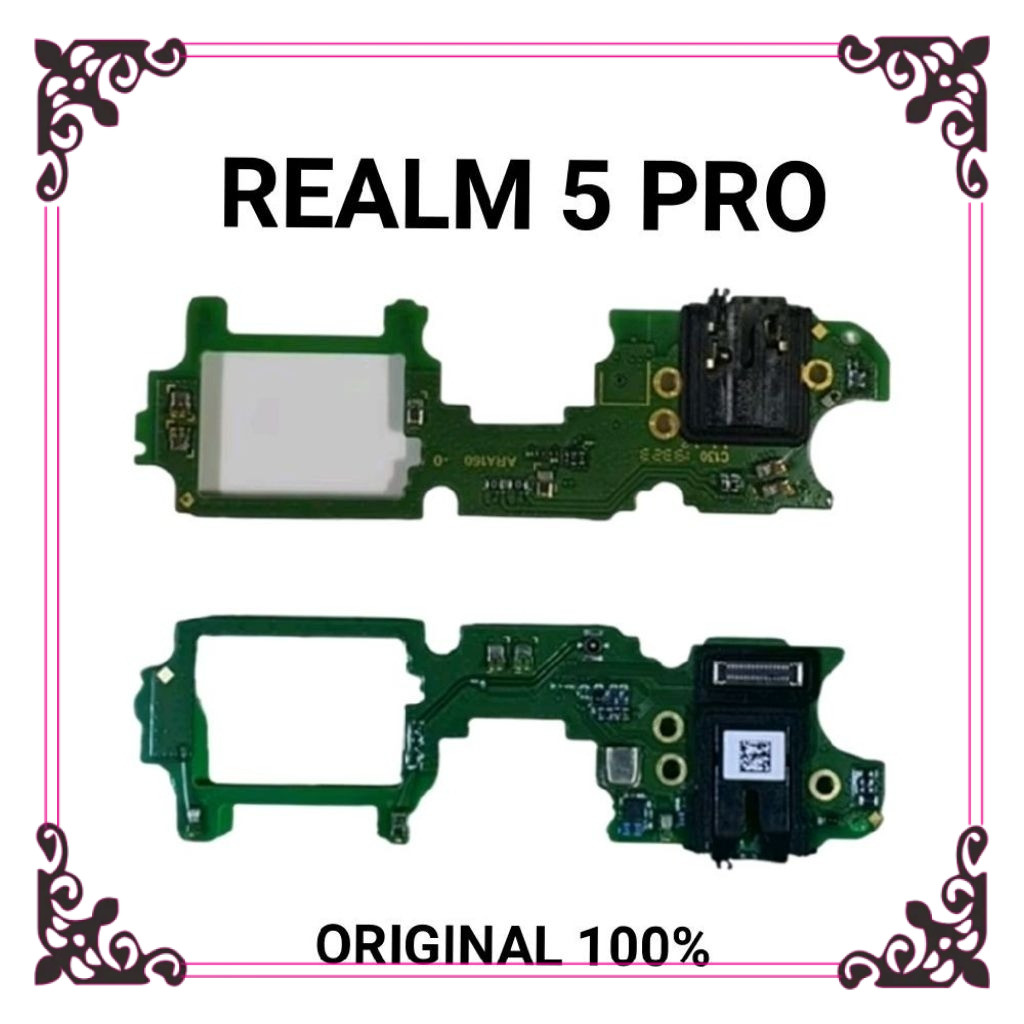 PAPAN CAS / CONNECTOR CAS / PCB CAS REALME 5 PRO / REALME Q