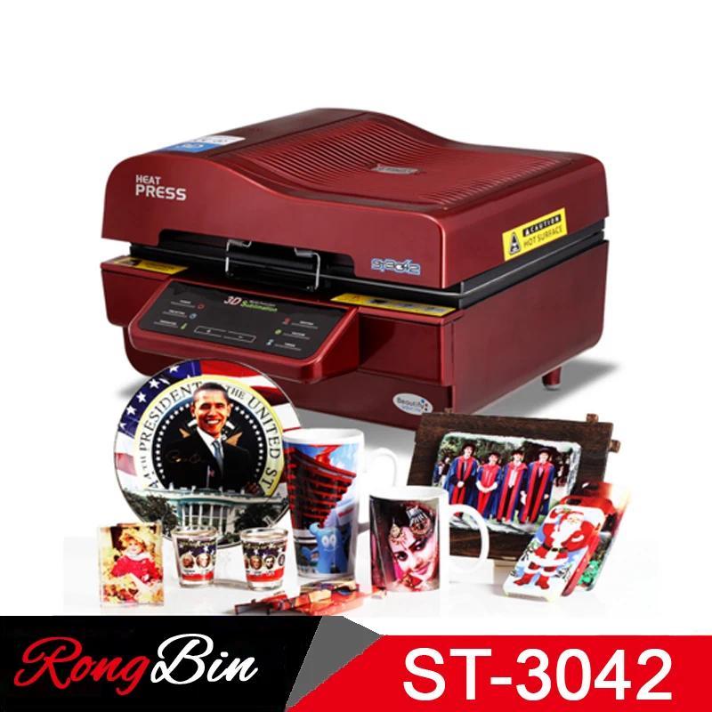 ST3042 3D Vacuum Press Machine Heat Press Printer 3D Sublimation Heat Press Machine for Cases Mugs P