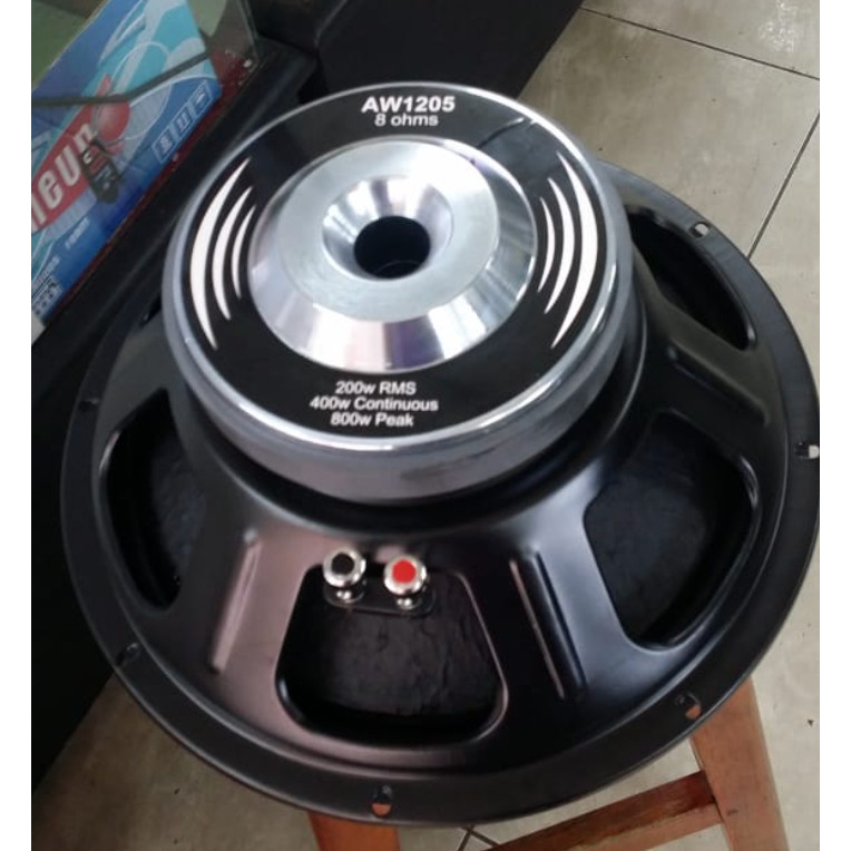 (READY STOK) Speaker 12 Inch Full Range APOLLO AW1205 / AW 1205 - JAMINAN KUALITAS TERBAIK