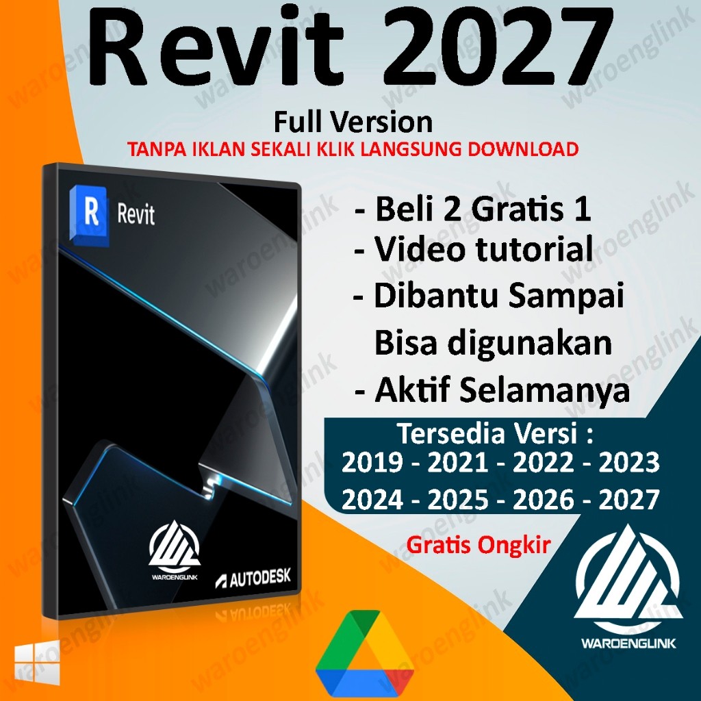 Revit 2027 Revit 2026 Revit full aktivasi | Video tutorial | Windows | Full Version | Lifetime