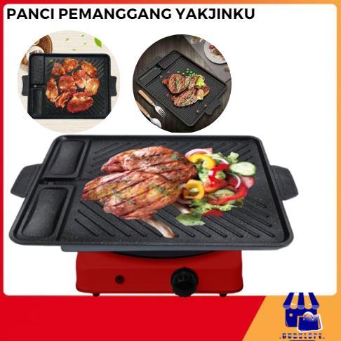 Grill Pan Yakiniku Korean Bbq Grill / Panggangan Korean Bbq Grill Anti Lengket