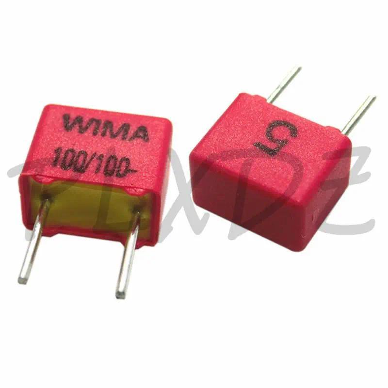 10 buah Kapasitor Film WIMA Hi-Fi Audio 63V 100V 0.1UF 1NF 0.01 1UF 2.2UF 3.3UF 47NF 22NF 0.22 0.47u