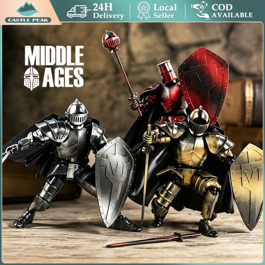Action Figure Ksatria Romawi Medieval Hadiah Untuk Kolektor Mainan Unik/Mainan Trik