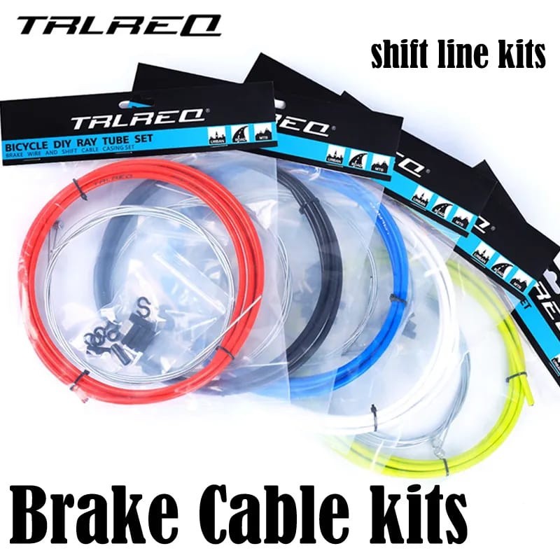 Foto Kabel set Luar dalam housing outer inner brake rem diameter 5mm bike sepeda MTB Seli RB