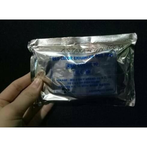 May- Astaxanthin 10Gr Bubuk (Perna Merah Alami Ikan)