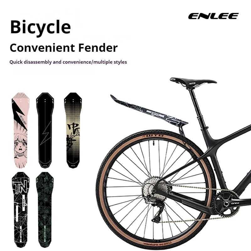 Foto Enlee Mudguard Fender Slebor Pelindung Frame Ban Belakang Sepeda RB Seli Gravel