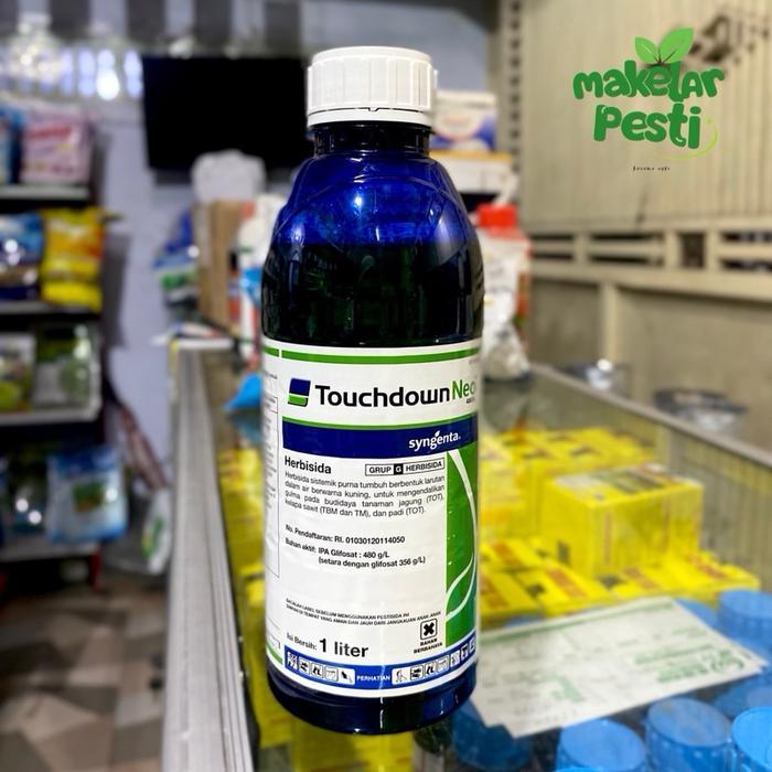 TerbaruHerbisidisa Touchdown Neo 480SL - 1Liter - IPA Glifosat 480 g/l Larutan Air Mengendalikan Gul