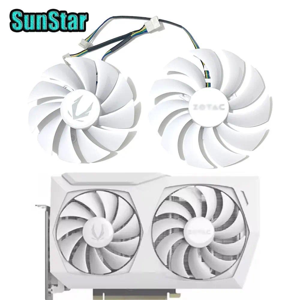 NEW 88MM100MM RTX 3060 RTX 3070 AMP White GPU Cooling Fan GAA8S2U GA92S2U For Zotac RTX 3060Ti 3060 