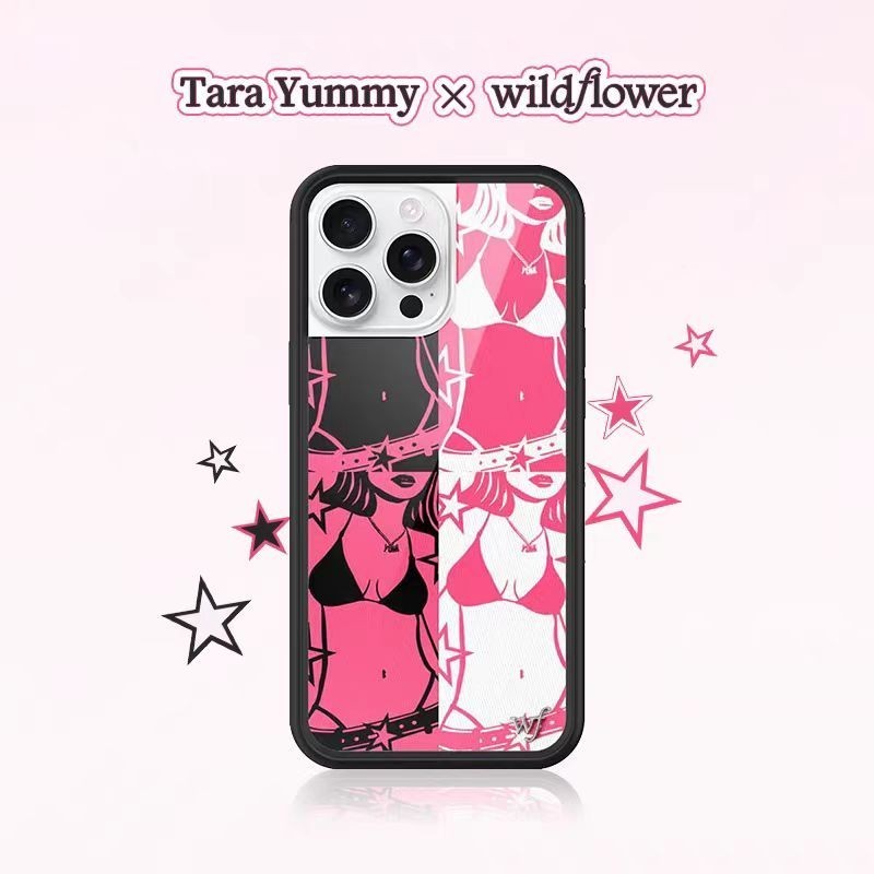 READY Wildflower Tara Yummy Wf Hot Bikini Pink Ins Phone Case for IPhone 17 17air 17pro 17promax 16 