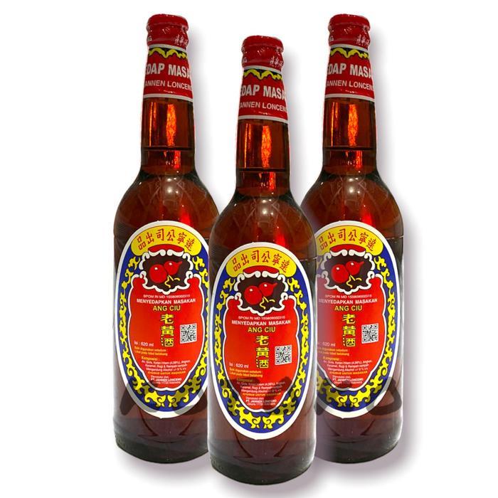 Angciu / Ang Ciu / Ang Ciu AT / Arak Masak Cap Lonceng 600ml-Non Halal