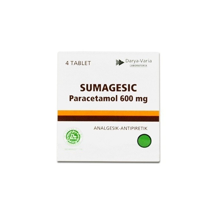 Sumagesic Tablet 1 Strip 24 Tablet - Obat Demam - paracetamol