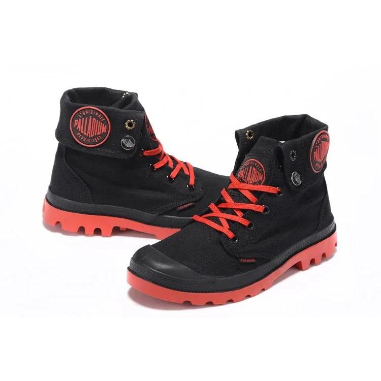 Outdoor Fashion PALLADIUM Pallabrouse Sneakers High-top Military Ankle Boots Canvas Casual Women Cas