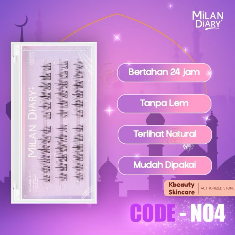 Milan story Bulu Mata Palsu | Eyelash Extention | Eye Make Up | Douyin Lash