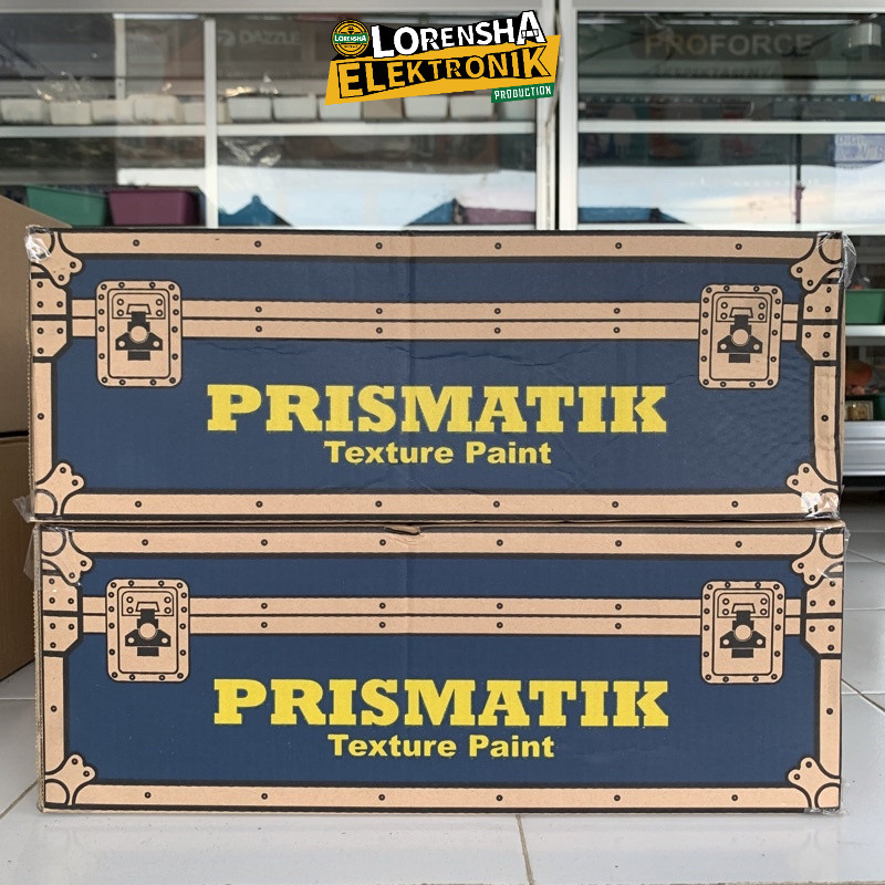 PRISMATIK TEXTURE PAINT Cat Texture Box Speaker Anti Air