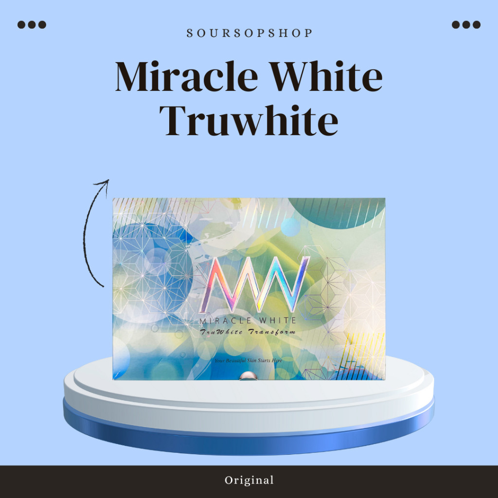 Ready MIRACLE WHITE HIJAU MW TRUWHITE BOX/ECER