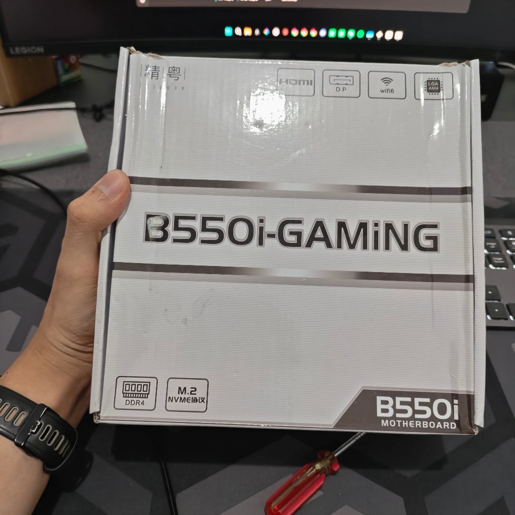 Jginyue B550i AM4 DDR4 Mini Itx Motherboard