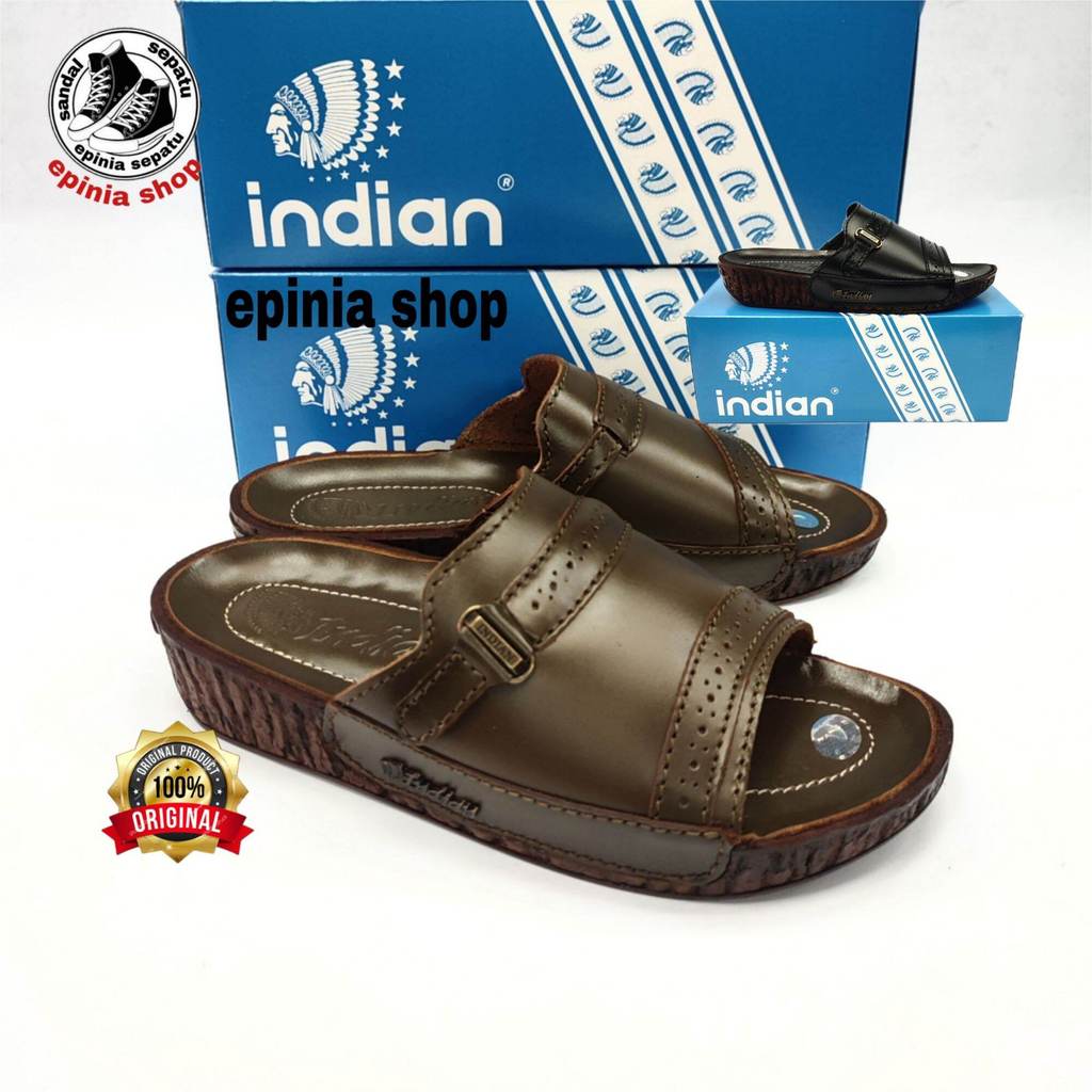SANDAL KULIT INDIAN 437- SANDAL PRIA DEWASA INDIAN