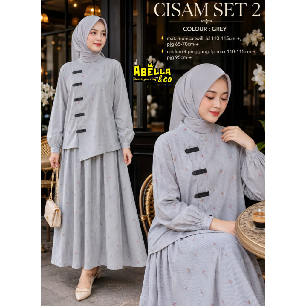 0209      CISAM SET 2 by AbELLA   DAILY WEAR  ORIGINAL BRAND SOLO