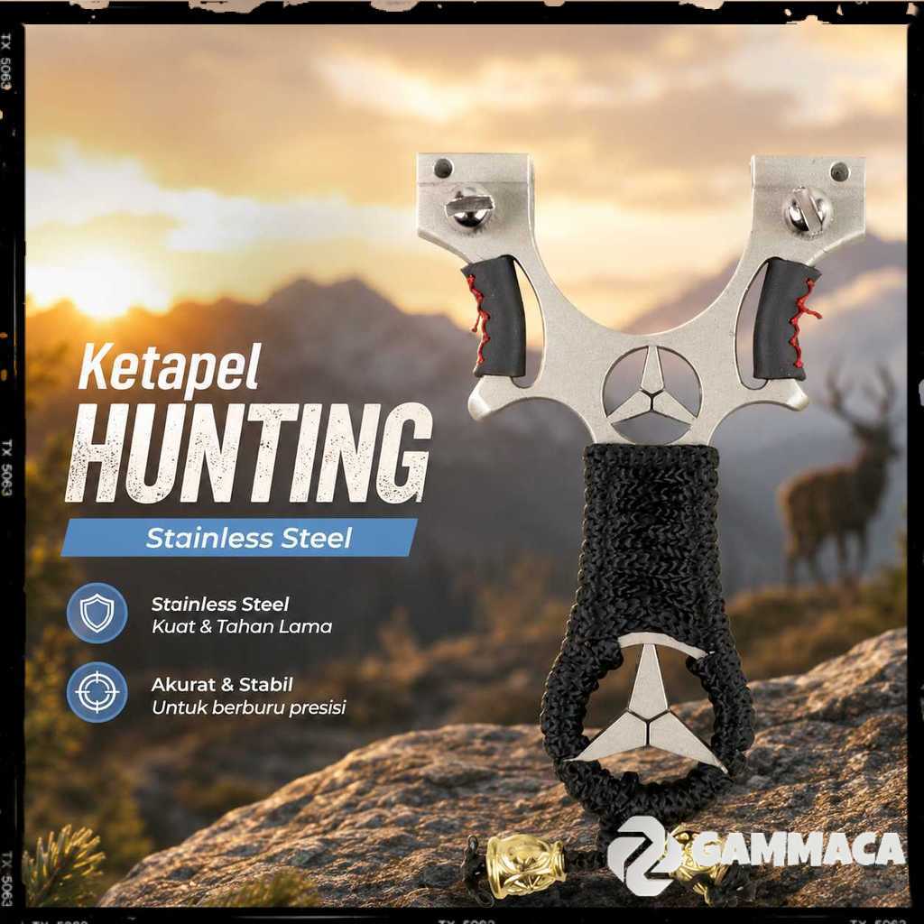 Ketapel Slingshot Hunting Catapult Mercedes - JH8172
