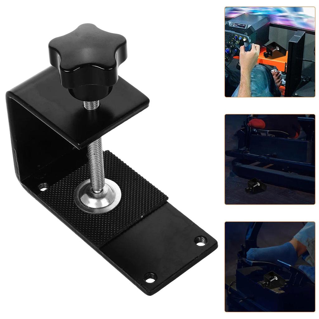 1Set Racing Game Handbrake Rack Core Drift Joystick Mount Adjustable Height Gaming Controller Bracke