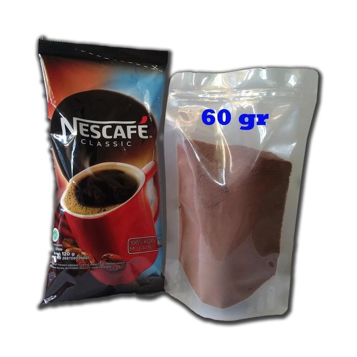 MAX NESCAFE CLASSIC Vending Machine kopi bubuk hitam Nestle Professional BUBUK KOPI HALUS - 60gr Kem