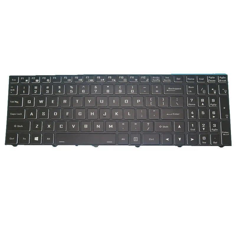Laptop Keyboard For MEDION ERAZER P17815 MD61673 MD61744 MD61724 NH70RCQ-M1 Black With Frame With Ba
