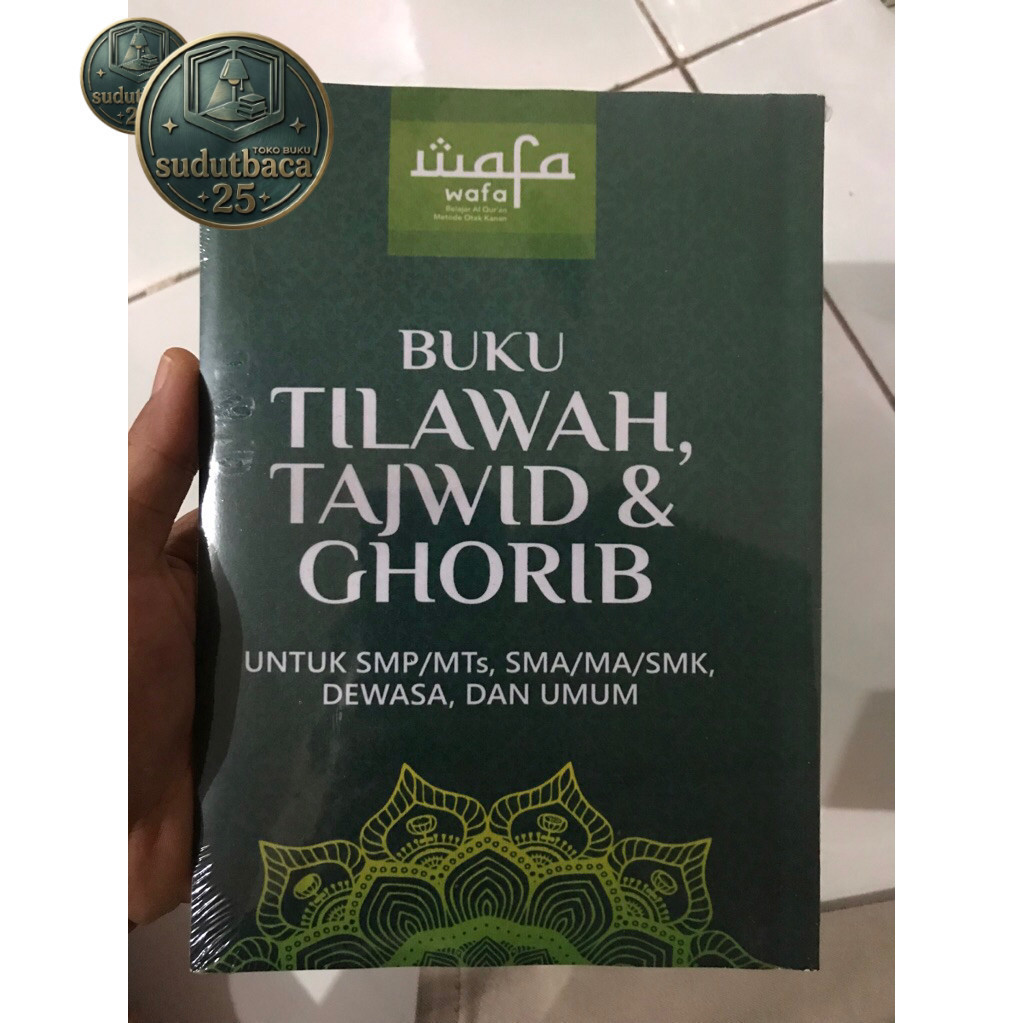 Cetak Buku Tilawah tajwid dan ghorib