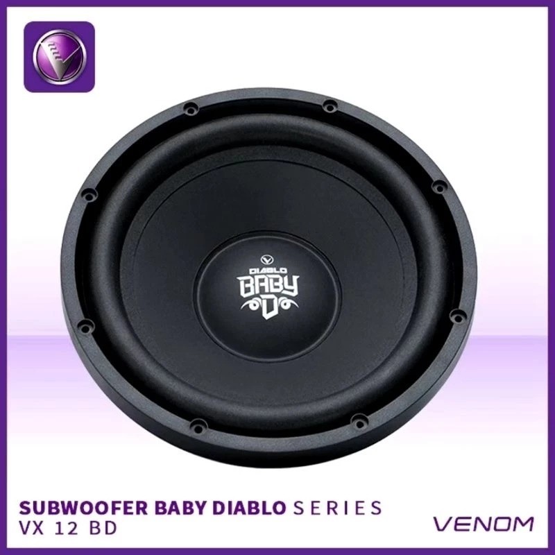 Subwoofer 12 Inch Venom VX 12 BD / Subwoofer Mobil 12 Inch
