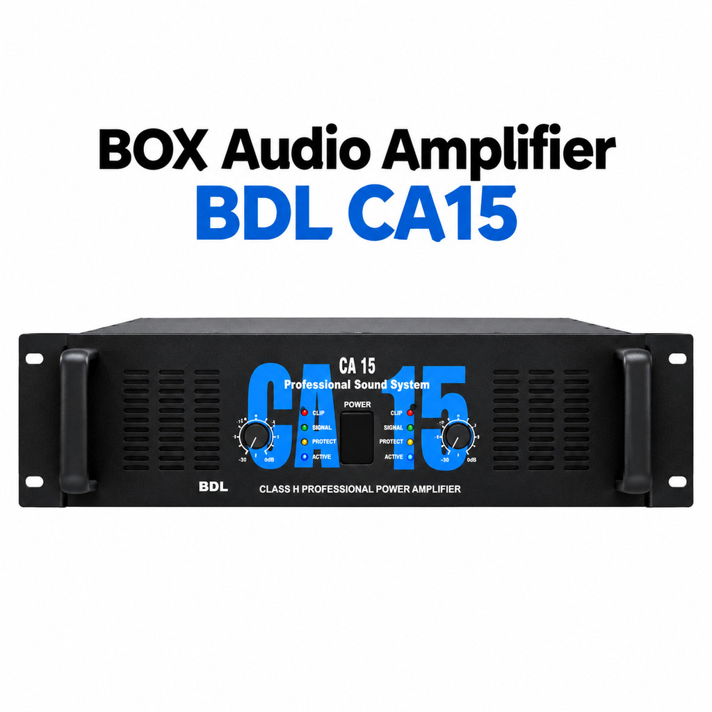 Box Power Amplifier CA 15 Bok CA 15 Series Warna Hitam