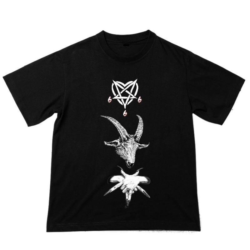 Viral Nyaman  AScloth Tshirt - Satanic