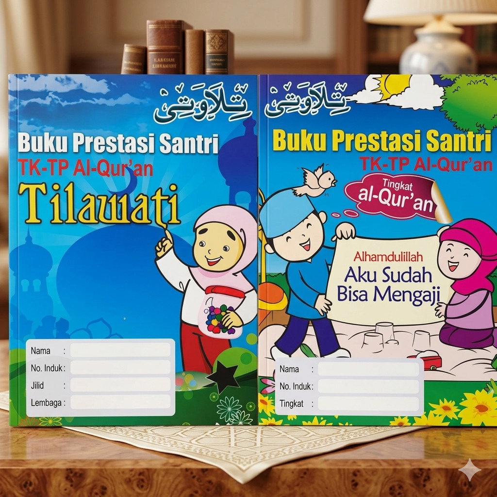 [COD] /Buku Prestasi Tilawati Dan Prestasi Al-Qur'an ORIGINAL Untuk  Santri TPA/TPQ
