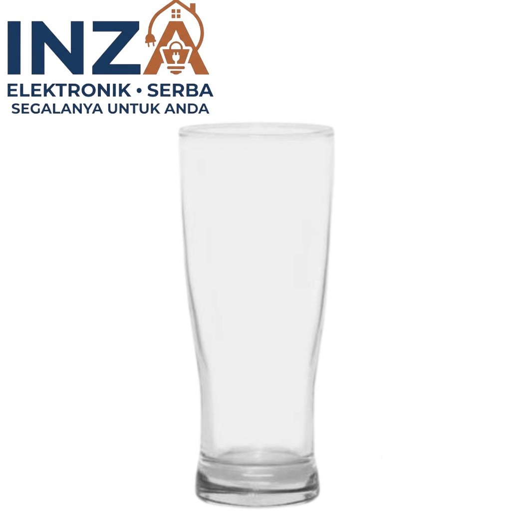 INZA - (6PCS) Gelas Kaca Jus Polos Tinggi 380ML (H-1) SET Porto Citinova / Gelas Juice Minum Smoothi