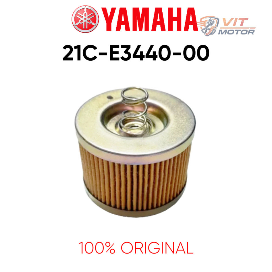 [21C-E3440-00] FILTER / SARINGAN OLI ATAS BYSON KARBU / FI INJEKSI 21C ORIGINAL [VIT]