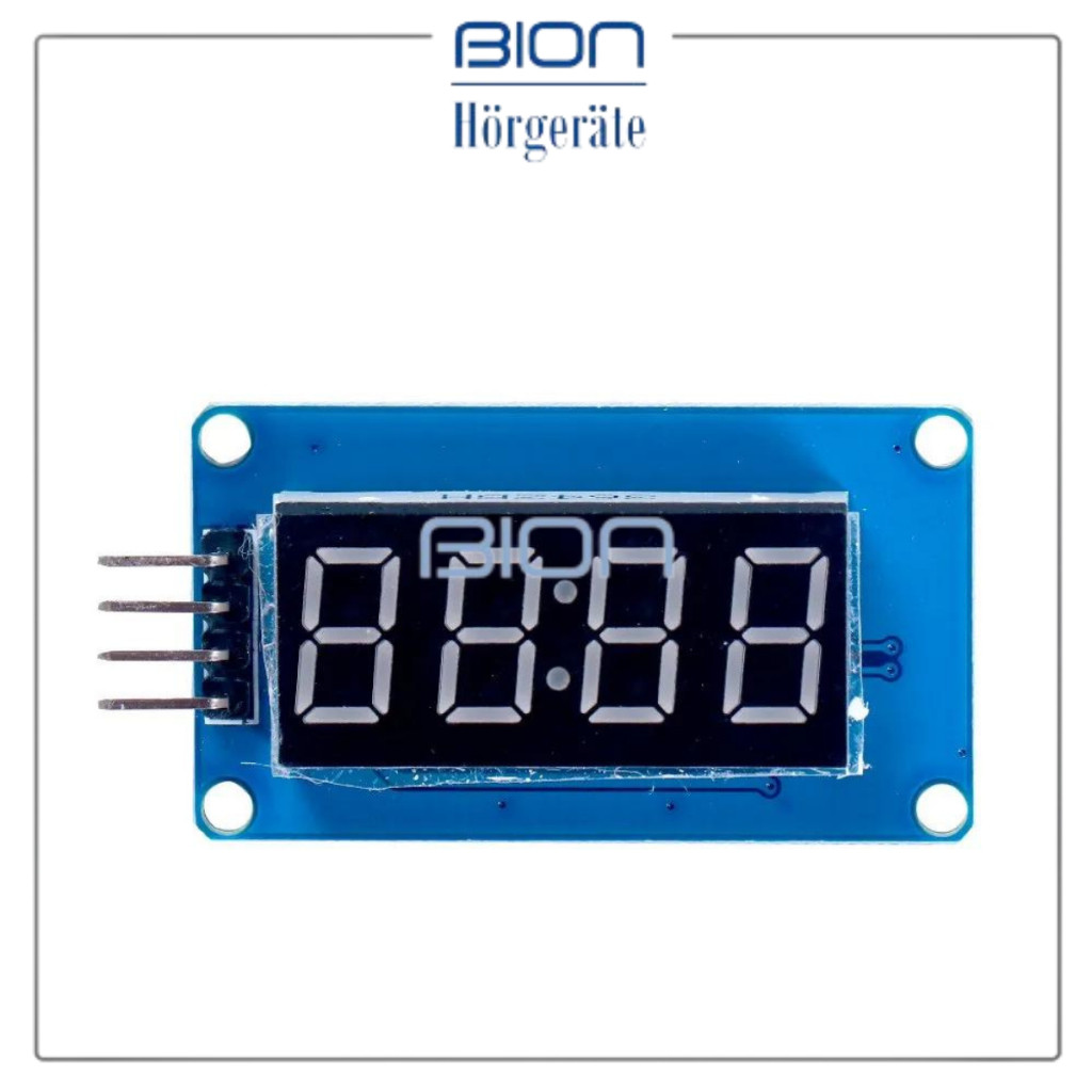TM1637 Seven Segment Display Module Clock 7 Segmen Modul TM-1637 Jam Timer