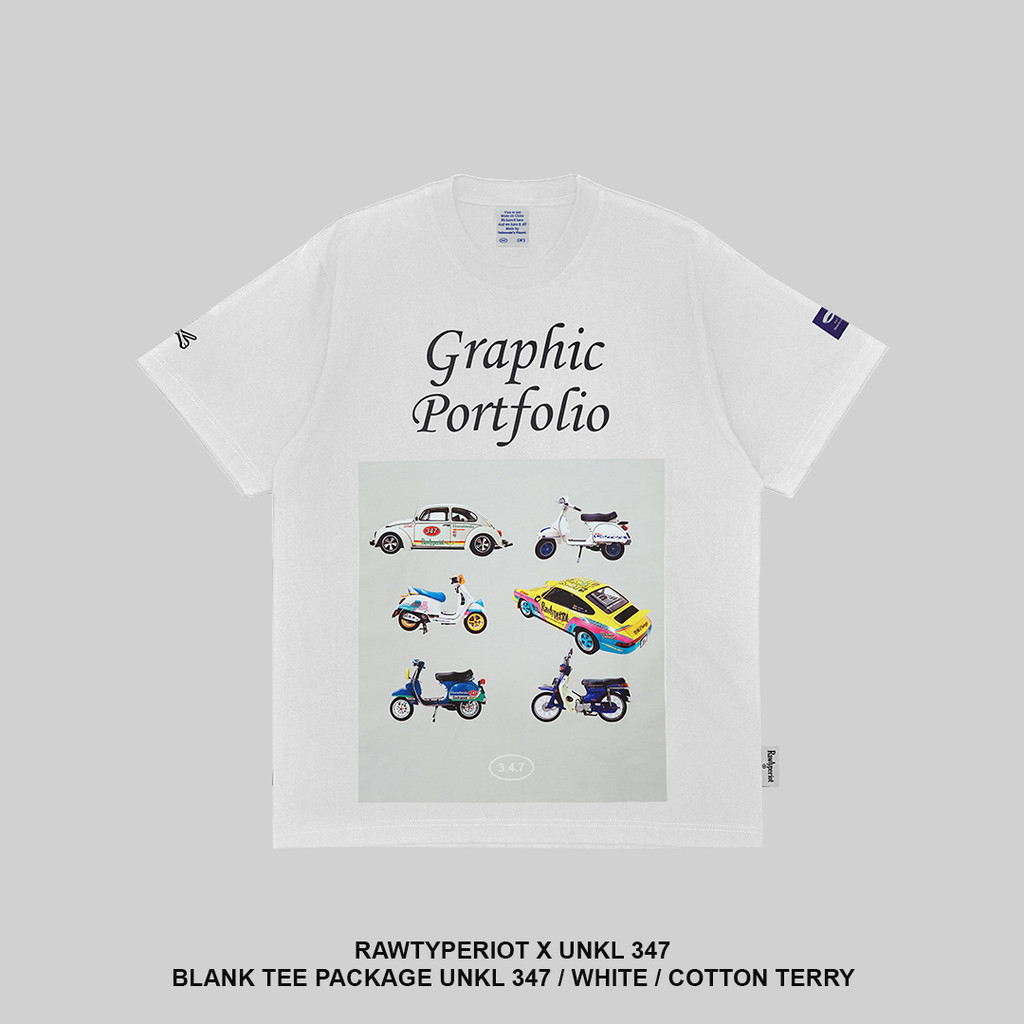 Blank Tee Package UNKL 347 X RTR - White