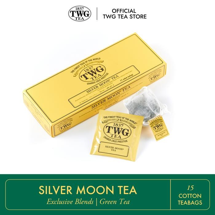 [  STECUU ] TWG Tea ǀ Silver Moon Tea, Cotton Teabag