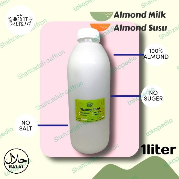 [SELNIC] Almond Milk No Suger No salt/Almond Susu tanpa gula 1liter