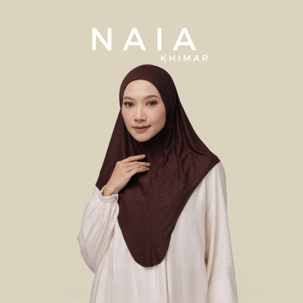By. Nona Muda – Naia | Hijab Instan Kaos Rayon Non Pet | hijab bergo non pet | hijab instan | Hijab 