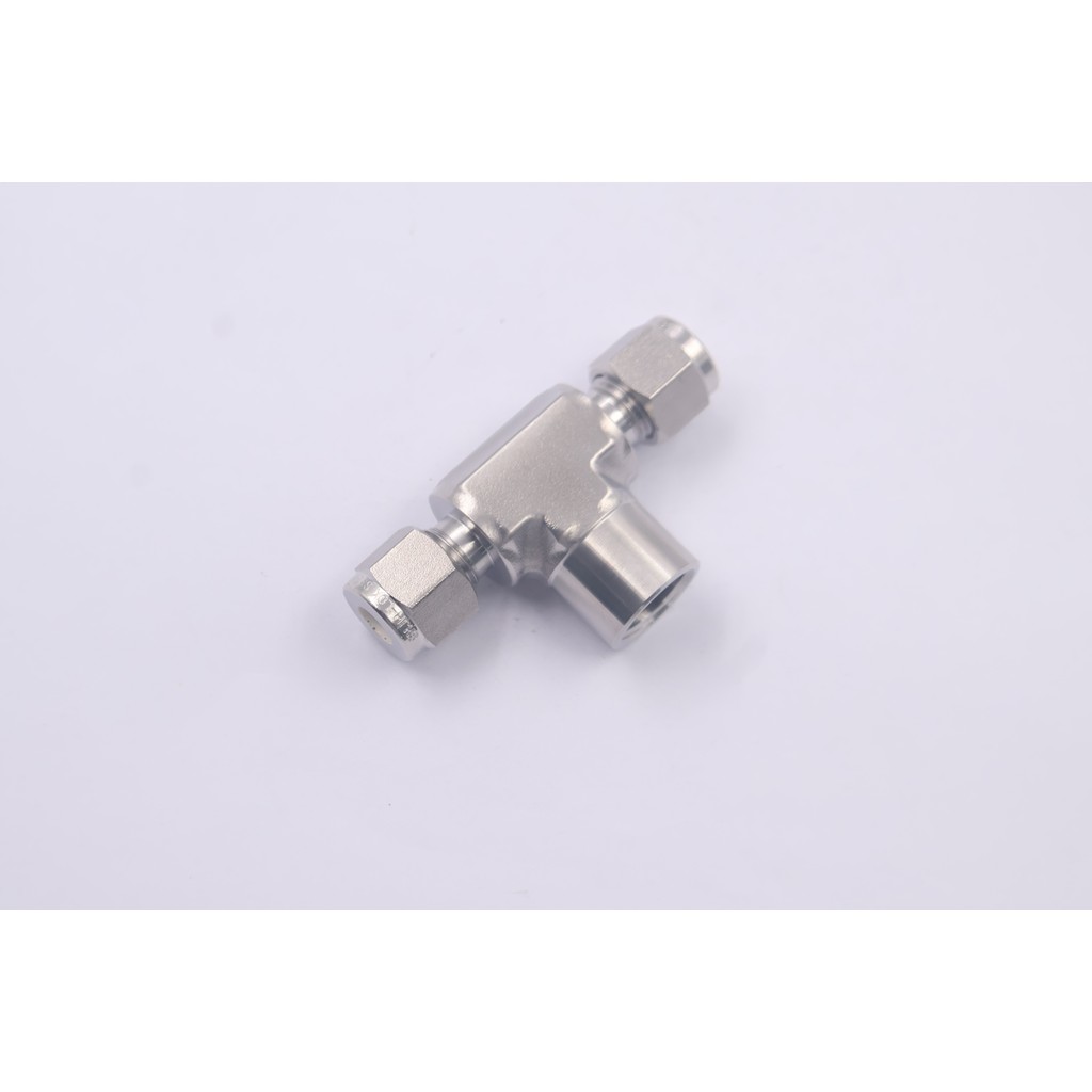 SS-400-3-4TTF,Stainless Steel Female Branch Tee,1/4 in. Tube ODx1/4 in. Tube ODx1/4 in.