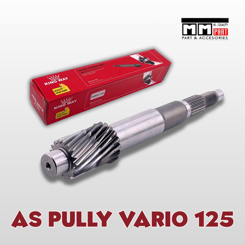 AS PULLY VARIO 125 - PULLEY SHAFT DRIVE BELAKANG AS GARDAN HONDA VARIO PCX 125 FI LED