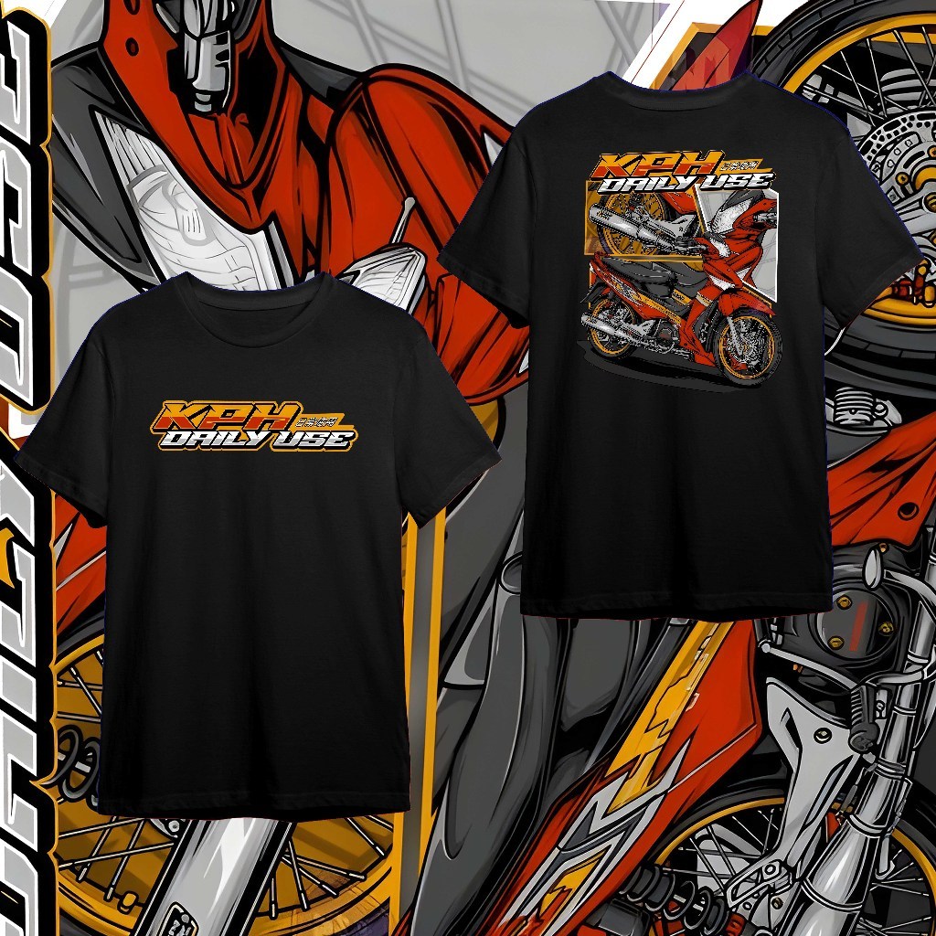 Kaos KPH Daily Use - Kaos Motor Honda KPH - Baju KPH harian Kaos Distro Unisex Kaos Pria
