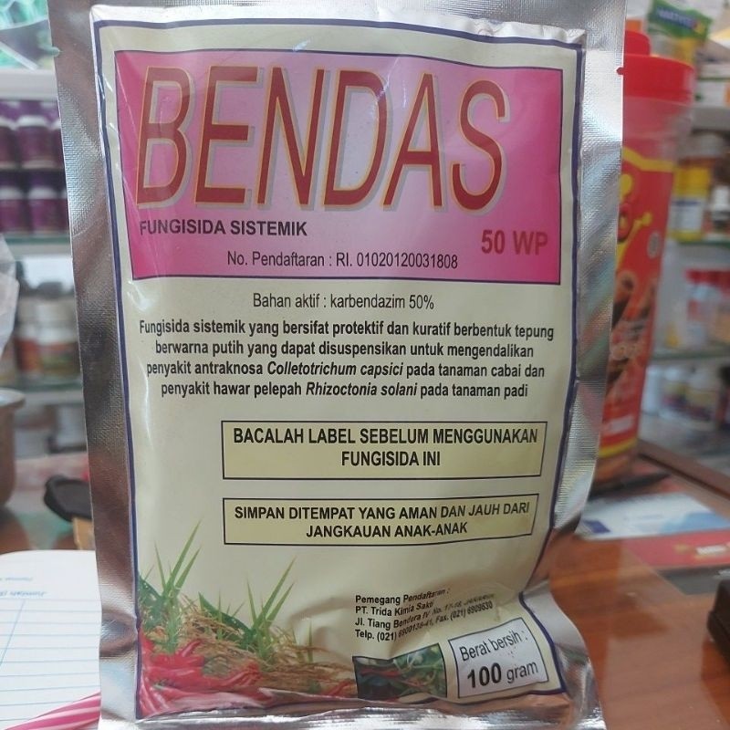 Fungisida Bendas 100gram